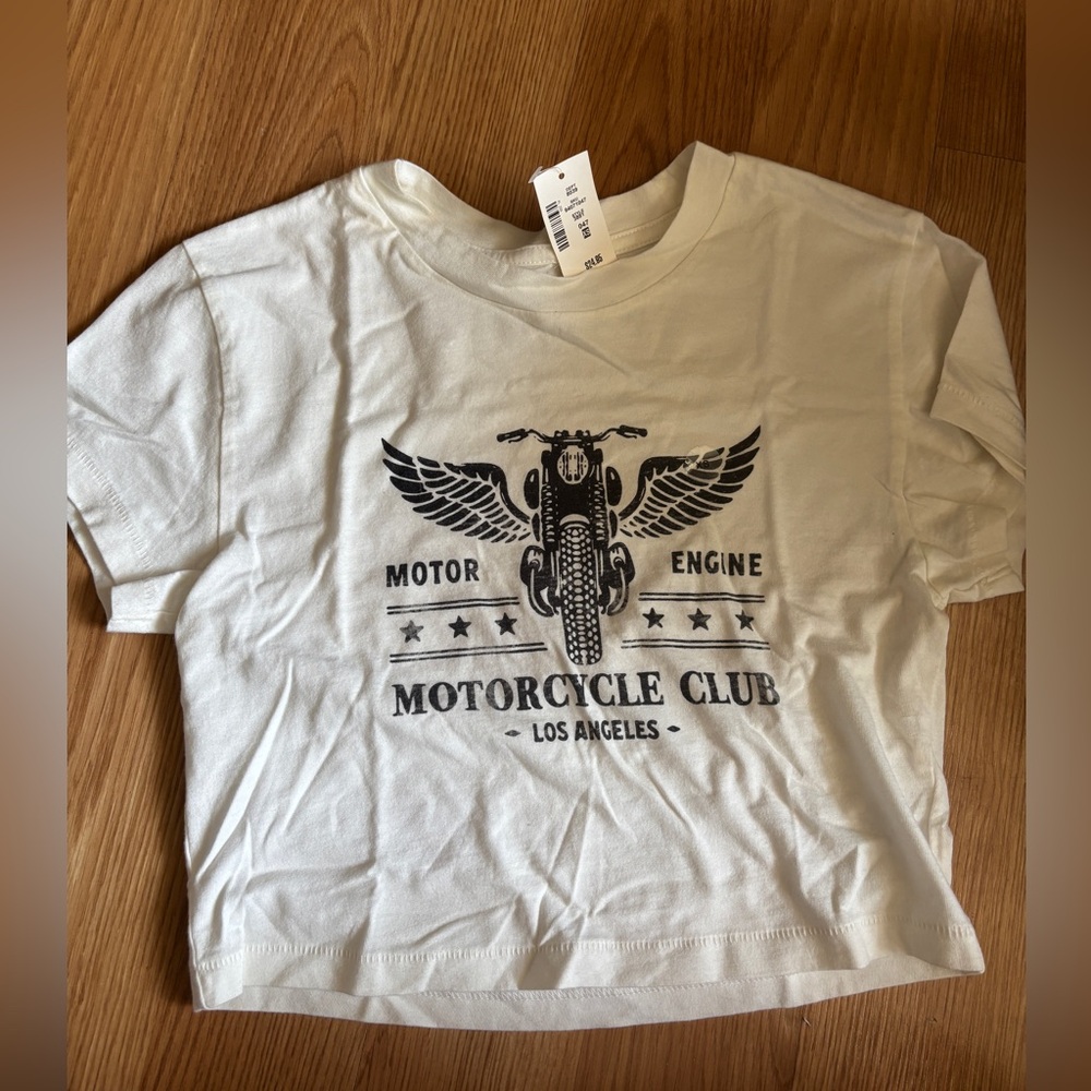 Hollister Classic White Baby Tee